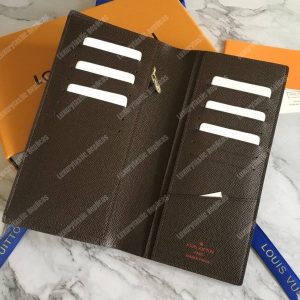 LV Brazza Wallet Damier Ebene - Image 6