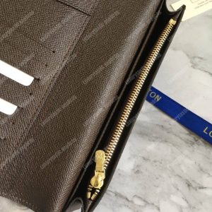 LV Brazza Wallet Damier Ebene - Image 8