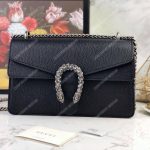 Gucci Dionysus Small Shoulder Bag Black Leather