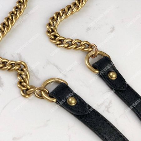 Gucci GG Marmont Mini Shoulder Bag Black - Image 9