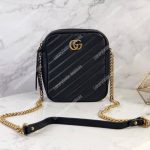 Gucci GG Marmont Mini Shoulder Bag Black