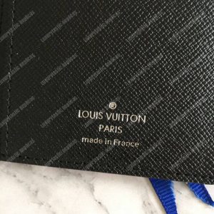LV Brazza Wallet Monogram Eclipse Canvas - Image 9