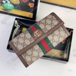 Gucci Ophidia GG Continental Wallet