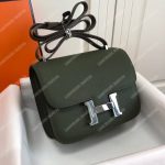Hermes Constance 24 Bag Epsom Vert Anglais Palladium Hardware