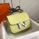 Hermes Constance 24 Bag Epsom Jaune Poussin Palladium Hardware