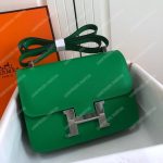 Hermes Constance 24 Bag Epsom Green Palladium Hardware