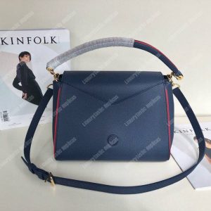 LV Double V Handbag Bleu Marine - Image 3