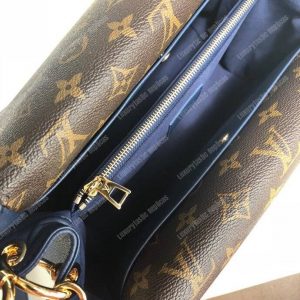 LV Double V Handbag Bleu Marine - Image 6