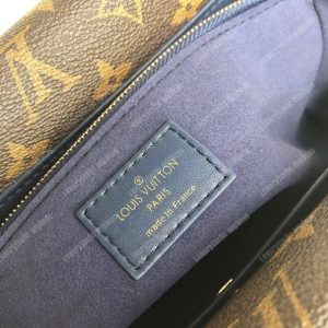 LV Double V Handbag Bleu Marine - Image 9