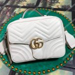 Gucci GG Marmont Small Shoulder Bag White