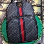 Gucci Ophidia GG Medium Backpack Black Grey