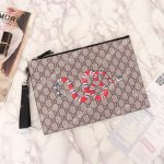 Gucci Bestiary Pouch with Kingsnake