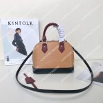 LV Alma BB Epi Leather Camel Black