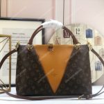 LV V Tote MM Monogram Safran
