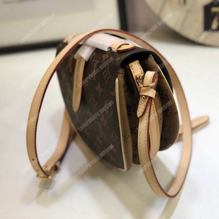 LV Chantilly Lock Monogram Creme - Image 5