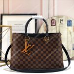 LV Riverside Damier Ebene Noir