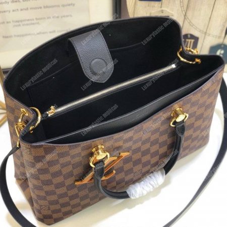 LV Riverside Damier Ebene Noir - Image 5