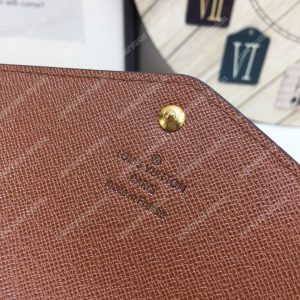 LV Sarah Wallet Monogram Brown - Image 8