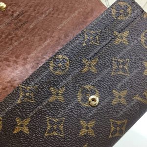 LV Sarah Wallet Monogram Brown - Image 6