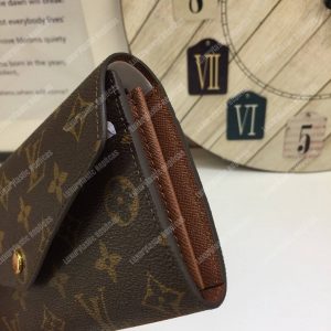 LV Sarah Wallet Monogram Brown - Image 5