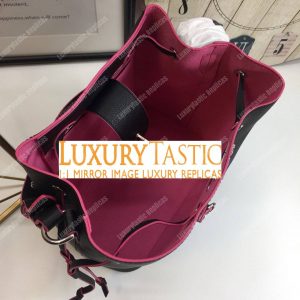 LV Lockme Bucket Noir Braided - Image 3