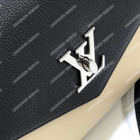 LV MyLockme Handbag Vanille Noir - Image 6