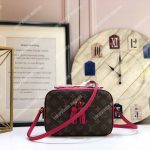 LV Saintonge Monogram Fuchsia