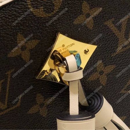 LV Saintonge Monogram Creme - Image 7