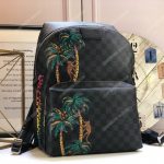 LV Discovery Backpack PM Damier Cobalt Canvas