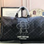 LV Vivienne Keepall Bandouliere 50 Monogram Eclipse