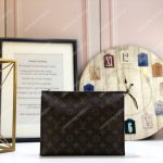 LV Toiletry Pouch 26 Monogram Brown
