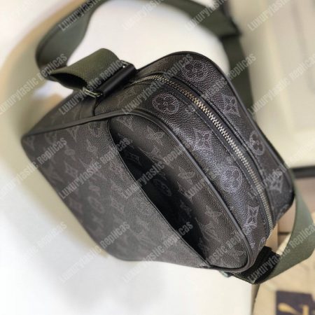 LV Danube PM Monogram Eclipse Canvas Forever - Image 7