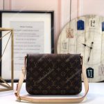 LV Musette Tango Shoulder Bag Monogram Canvas