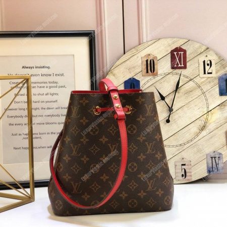 LV NéoNoé Bag Monogram Coquelicot - Image 3