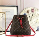 LV NéoNoé Bag Monogram Coquelicot