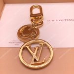 LV Circle Bag Charm & Key Holder