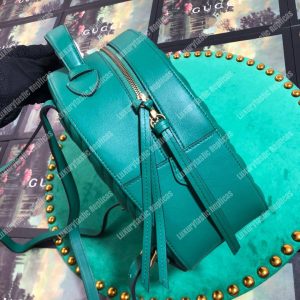 Gucci GG Marmont Quilted Leather Backpack Green - Image 5