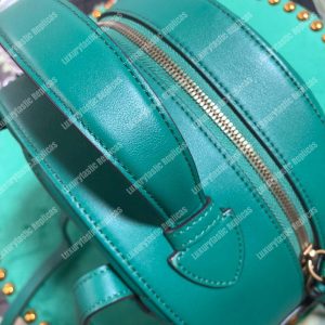 Gucci GG Marmont Quilted Leather Backpack Green - Image 9