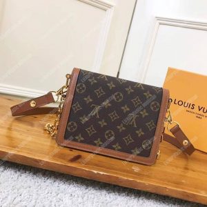 LV Mini Dauphine Monogram/Monogram Reverse - Image 3