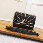 LV Twist MM Epi Leather Sunburst Noir