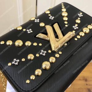 LV Twist MM Epi Leather Sunburst Noir - Image 3