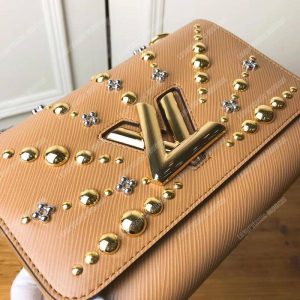 LV Twist MM Epi Leather Sunburst Canelle - Image 3