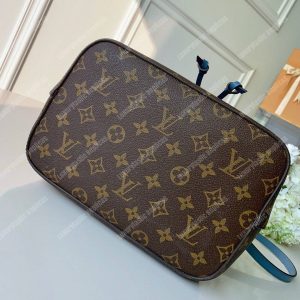 LV NéoNoé Bag Monogram Bleu Jean - Image 5