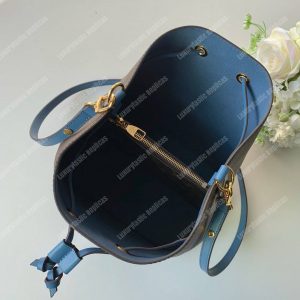 LV NéoNoé Bag Monogram Bleu Jean - Image 4