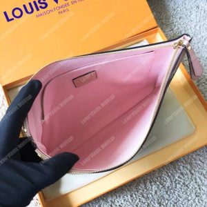 LV Daily Pouch Monogram Rose Poudre - Image 5