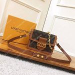 LV Mini Dauphine Monogram Reverse Canvas