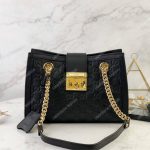 Gucci Padlock Gucci Signature Small Shoulder Bag Black