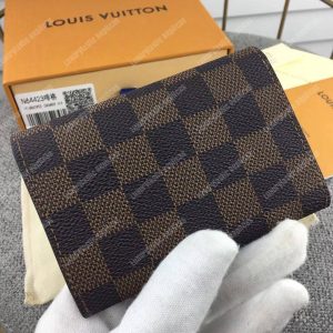 LV Rosalie Coin Purse Damier Ebene - Image 3