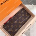 LV Adele Wallet Monogram Canvas Orange