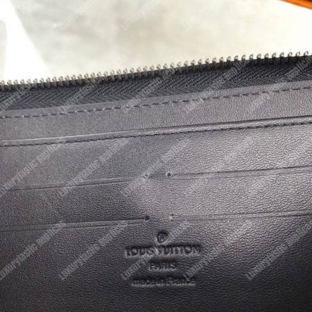 LV Zippy Wallet Damier Infini Leather Onyx - Image 9